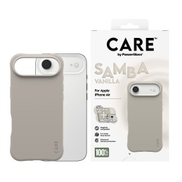 PanzerGlass CARE™ by ® Samba Case Vanilla w. MagSafe iPhone Air funda para teléfono móvil Beige