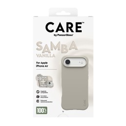 PanzerGlass CARE™ by ® Samba Case Vanilla w. MagSafe iPhone Air funda para teléfono móvil Beige