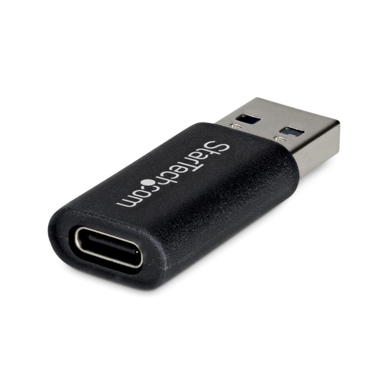 StarTech.com USB-A zu USB-C Adapter, USB-A Stecker zu USB-C Buchse Konverter, USB 10Gbps, 5V 900mA, USB auf USB C Adapter für