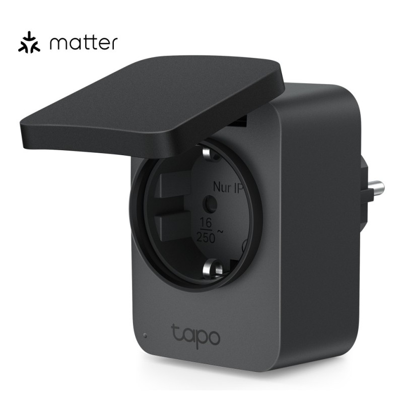 TP-Link Tapo P410M smart plug 3680 W Home Black