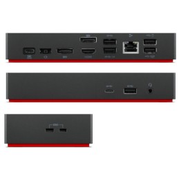 Lenovo ThinkPad Universal USB-C Kabelgebunden USB 3.2 Gen 1 (3.1 Gen 1) Type-C Schwarz