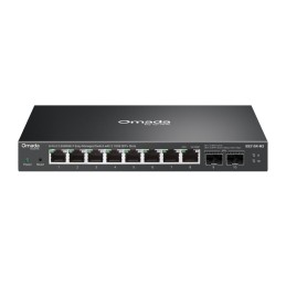 TP-Link ES210X-M2 switch di rete Gestito 2.5G Ethernet (100 1000 2500) Montaggio da desktop parete Nero