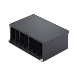 StarTech.com 7-Slot Unmanaged Medienkonverter Gehäuse, 10 Zoll Rackmount für MCM Medienkonverter Serie, Vollständige