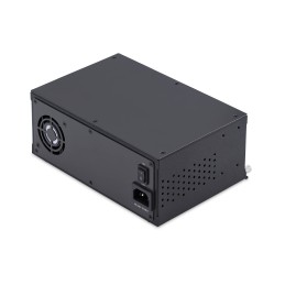 StarTech.com Caja de 7 Ranuras para Conversores de Medios Serie MCM para Rack de 10" - Chasis para Conversores de Medios - sin