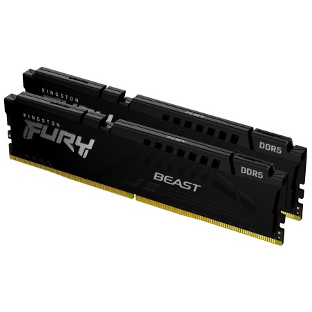 Kingston Technology FURY Beast 64GB 5600MT s DDR5 CL36 DIMM (Kit da 2) Nero