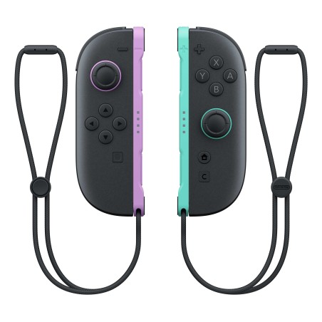 Nintendo Joy-Con 2 Black, Light Green, Purple Bluetooth Gamepad Analogue   Digital Nintendo Switch 2