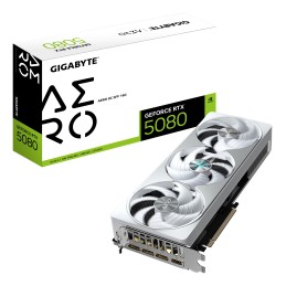 GIGABYTE GeForce RTX 5080 AERO OC SFF 16G Grafikkarte - 16 GB GDDR7, 256 Bit, PCI-E 5.0, 2730MHz Core Clock, 3 x DisplayPort, 1