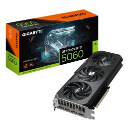 GIGABYTE GeForce RTX 5060 GAMING OC 8G Carte Graphique - 8GB GDDR7, 128bit, PCI-E 5.0, 2595 MHz Fréquence du cœur, 3 x