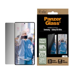 PanzerGlass ® Privacy Screen Protector Samsung Galaxy S25 Ultra | Ultra-Wide Fit Protection d'écran transparent 1 pièce(s)
