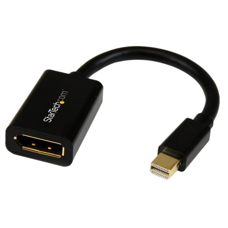 StarTech.com Adaptador Mini DisplayPort a DisplayPort - de Vídeo 4K x 2K - Conversor Mini DP a DP UHD - Convertidor mDP a DP