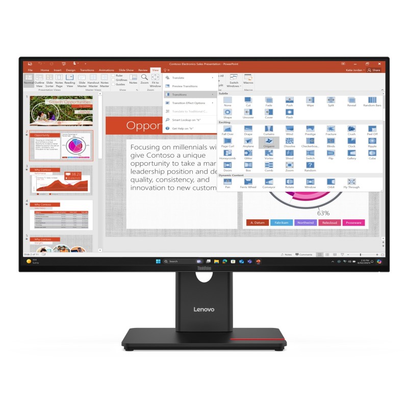 Lenovo ThinkVision T27-40 Monitor