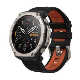 Amazfit T-Rex Ultra 2 129,5 cm (51") AMOLED 51 mm Numérique 480 x 480 pixels Écran tactile Titane Wifi GPS (satellite)
