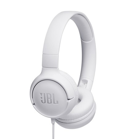 JBL Tune 500 Headphones Wired Head-band Music White