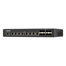QNAP QSW-IM3216-8S8T switch Gestionado L2 10G Ethernet (100 1000 10000) Negro
