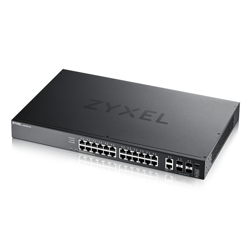 Zyxel XGS2220-30 Managed L3 Gigabit Ethernet (10 100 1000) Black