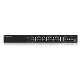 Zyxel XGS2220-30 Géré L3 Gigabit Ethernet (10 100 1000) Noir