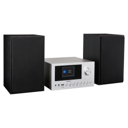 MEDION LIFE P85003 Heim-Audio-Mikrosystem 30 W Schwarz, Silber