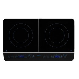 MEDION MD 15324 Nero Superficie piana Piano cottura a induzione 2 Fornello(i)