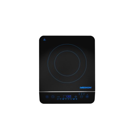 MEDION MD 17595 Black Countertop Zone induction hob 1 zone(s)