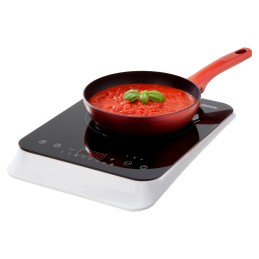 MEDION MD 18490 Black, White Countertop 29 cm Zone induction hob 1 zone(s)