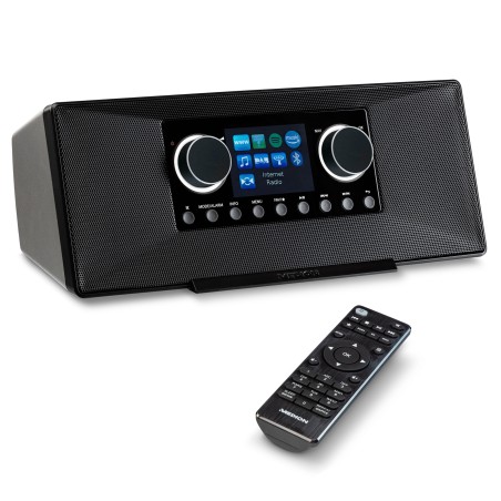 MEDION P85333 - Radio internet DAB+ - stéréo - Wifi - FM - 2 x 6 W RMS - Spotify-Connect - Noir