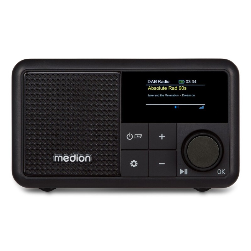 MEDION LIFE S66822 Tragbares Portatile Digitale Nero