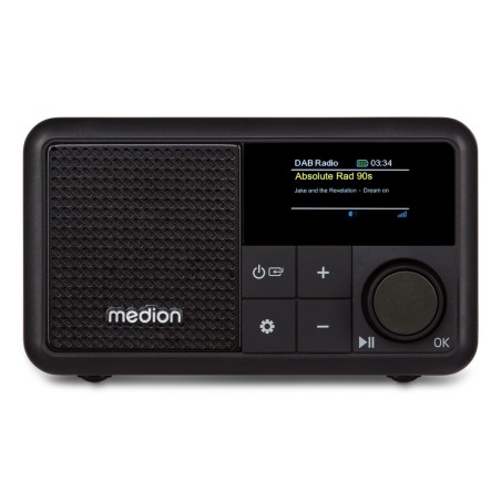 MEDION LIFE S66822 Tragbares Portable Numérique Noir