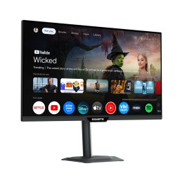 GIGABYTE M27QS computer monitor 27" 2560 x 1440 pixels Quad HD LED Black