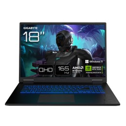GIGABYTE GAMING A18 3WHK3DEC64SH laptop AMD Ryzen™ 7 260 Computer portatile 45,7 cm (18") WQXGA 32 GB DDR5-SDRAM 1 TB SSD