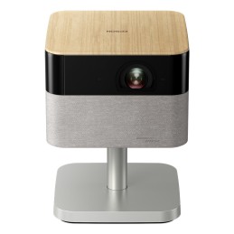 Epson EF-72 Standard Throw-Projektor 1000 ANSI Lumen 3LCD 4K (4096x2400) Schwarz, Eiche, Silber