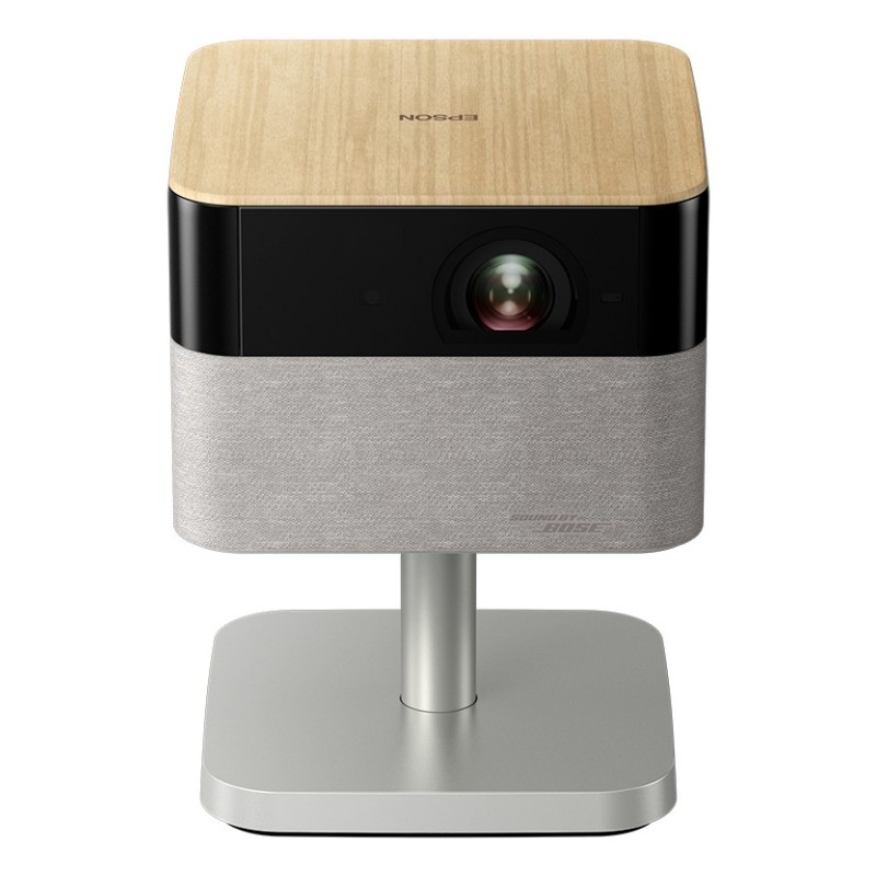 Epson EF-72 Proiettore a raggio standard 1000 ANSI lumen 3LCD 4K (4096x2400) Nero, Quercia, Argento