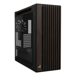 ASUS ProArt PA602 Wood Edition Modern Black - Tempered Glass Panel Midi Tower Noir, Bois