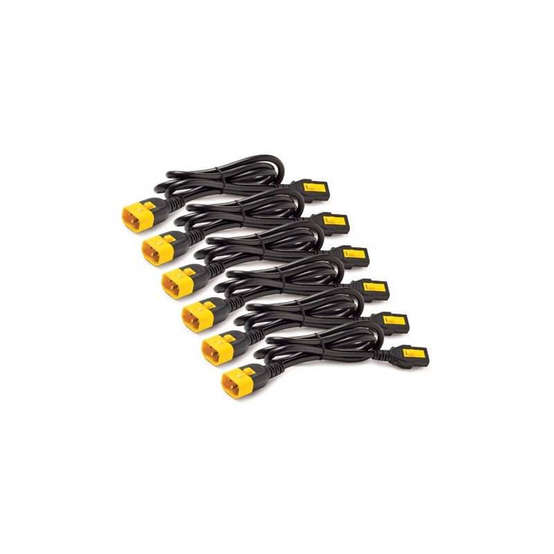 APC AP8704S-NA power cable Black, Yellow 48" (1.22 m) C13 coupler C14 coupler