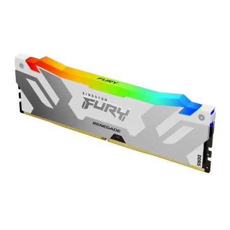Kingston Technology FURY 32GB 6400MT s DDR5 CL32 DIMM Renegade RGB Blanco XMP