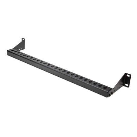 StarTech.com Guide-Câbles Montable en Rack 1U avec Profondeur Réglable, Support de Câbles pour Racks Armoires 19", Barre de