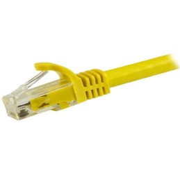 StarTech.com N6PATC15MYL cable de red Amarillo 15 m Cat6 U UTP (UTP)