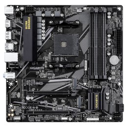 GIGABYTE B550M DS3H R2 Mainboard – AMD Ryzen 5000 Prozessoren, 5+3 Phasen VRM, bis zu 4733 MHz DDR4 (O.C.), 1x PCIe 4.0 + 1x