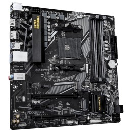 GIGABYTE B550M DS3H R2 Carte mère - Processeurs AMD Ryzen 5000, VRM 5+3 phases, jusqu'à 4733 MHz DDR4 (O.C.), 1x M.2 PCIe 4.0 +