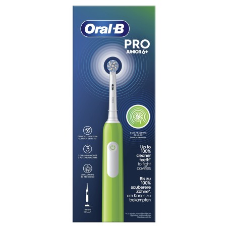 Oral-B Junior 8006540743027 electric toothbrush Child Rotating toothbrush Green