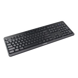 CHERRY Stream ultimate keyboard Home Office USB + RF Wireless + Bluetooth QWERTY English Black