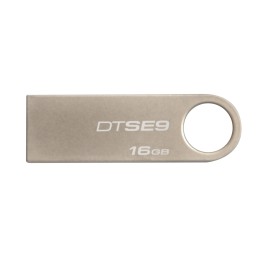 Kingston Technology DataTraveler SE9 16GB lecteur USB flash 16 Go USB Type-A 2.0 Argent
