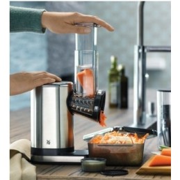 WMF KÜCHENminis Râpe électrique et spiraliseur Chrome
