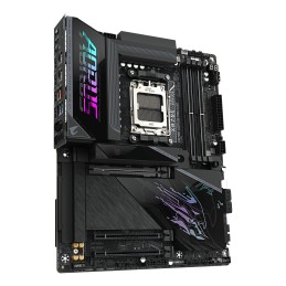 GIGABYTE X870E AORUS PRO X3D Carte Mère - Prend en charge les processeurs AMD Ryzen 9000, VRM numérique 18+2+2 phases, jusqu’à