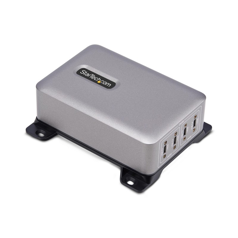 StarTech.com 424DUK-USB-C-CHARGER chargeur d'appareils mobiles Universel Gris Secteur Charge rapide Intérieure