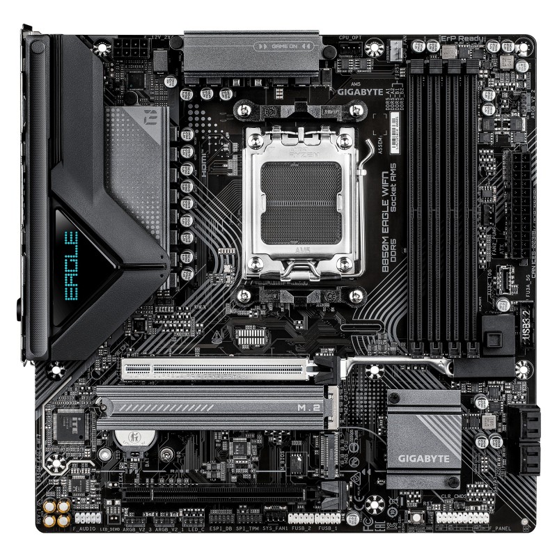 GIGABYTE B850M EAGLE WIFI7 Scheda Madre – CPU AMD Ryzen Serie 9000, VRM ...