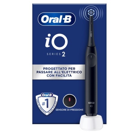 Oral-B iO 2 Erwachsener Rotierende Zahnbürste Schwarz