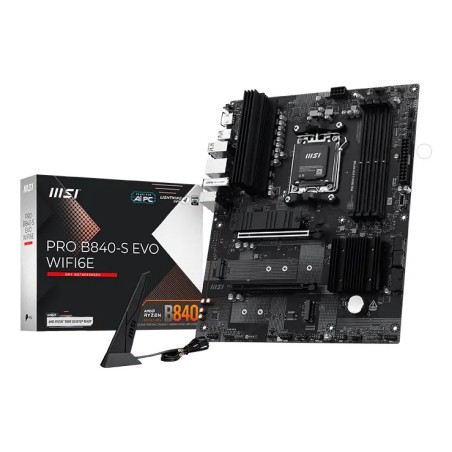 MSI Pro B840-S EVO WIFI6E AMD B840 Zócalo AM5 ATX