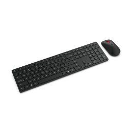 Lenovo 4X31S04814 Tastatur Maus enthalten Büro RF Wireless + Bluetooth Deutsch Schwarz
