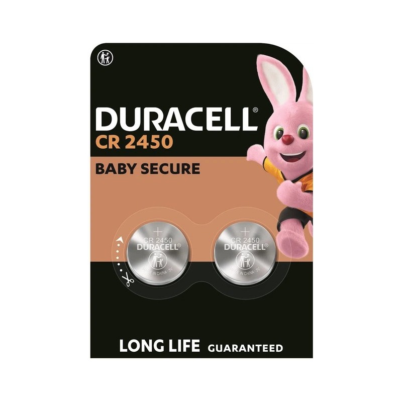 Duracell 152137 Haushaltsbatterie Einwegbatterie CR2450 Lithium