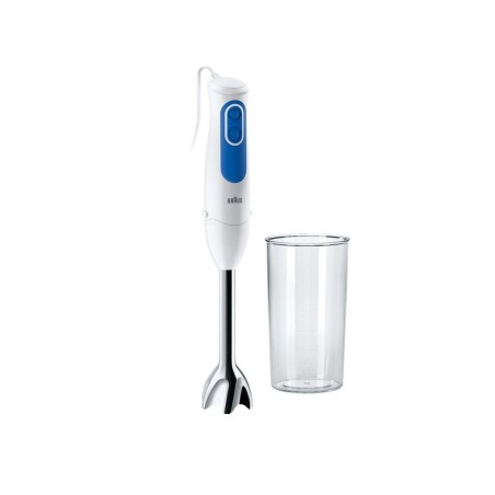 Braun MQ 3000 WH Smoothie+ 0,6 l Pürierstab 700 W Blau, Weiß